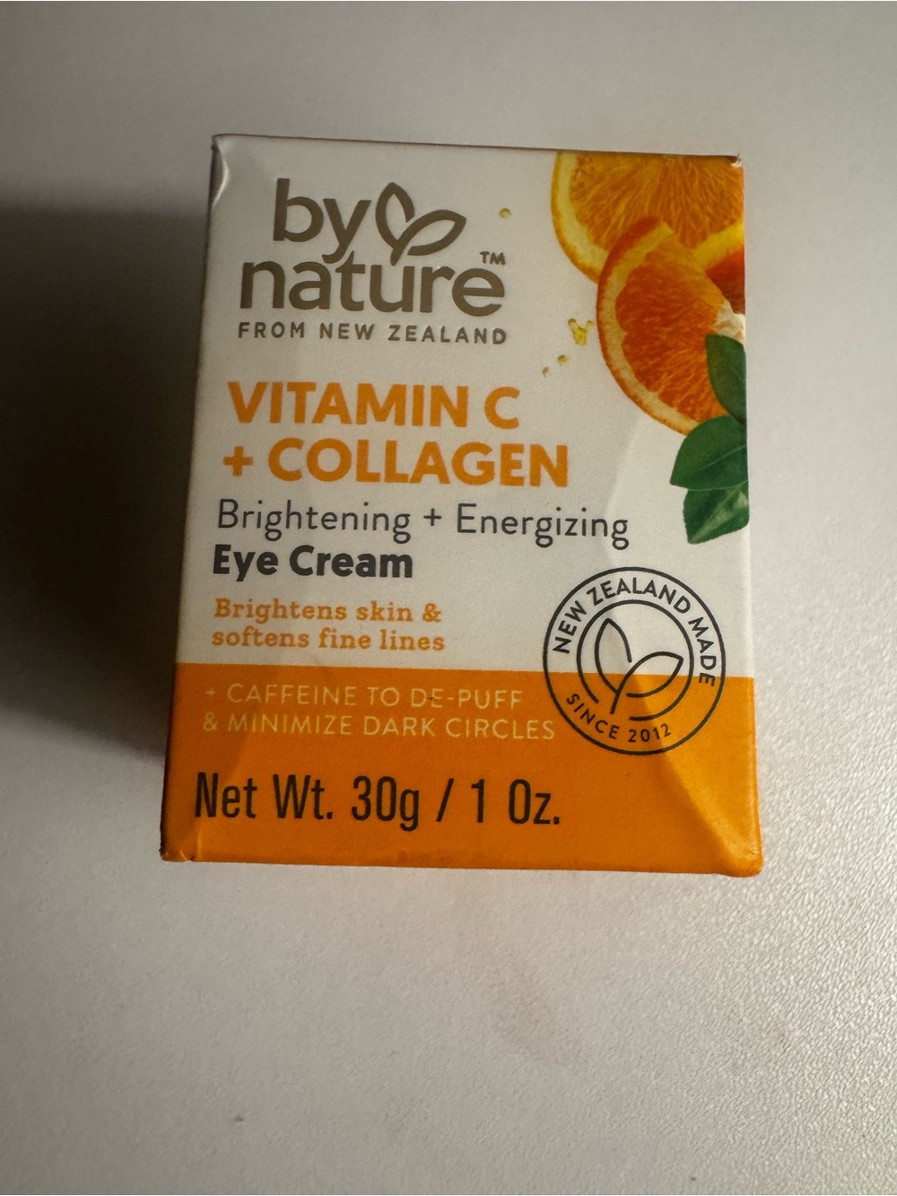 By Nature Vitamin C + Collagen Brightening & Energizing Eye Cream